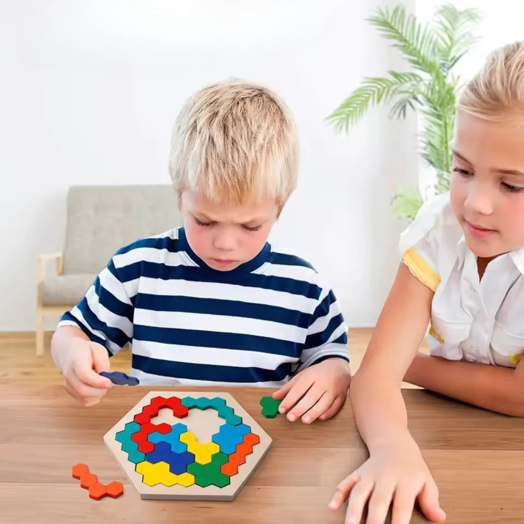 3D Colors and Shapes Puzzle