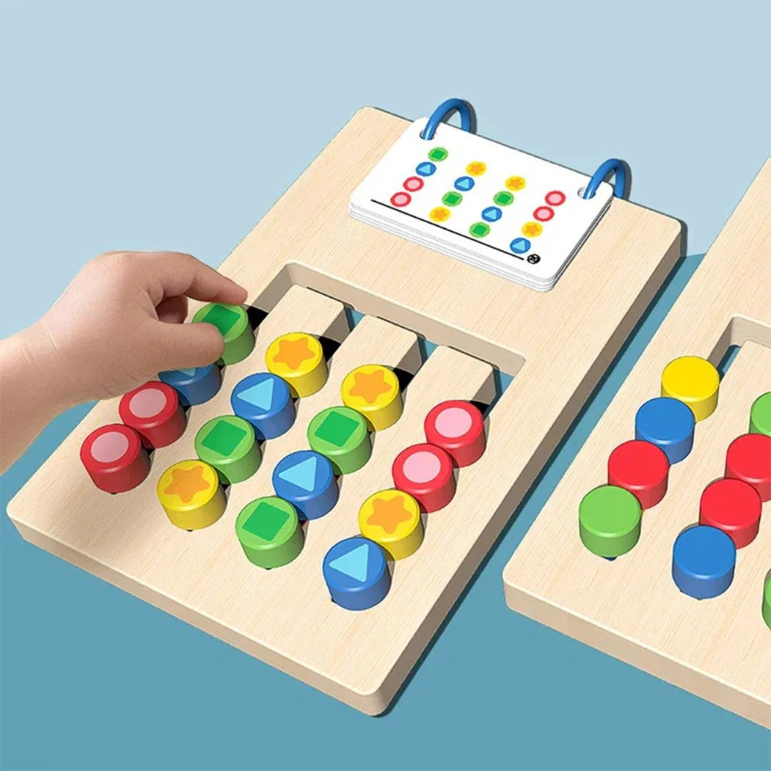 Montessori Colors & Shapes Learning Game