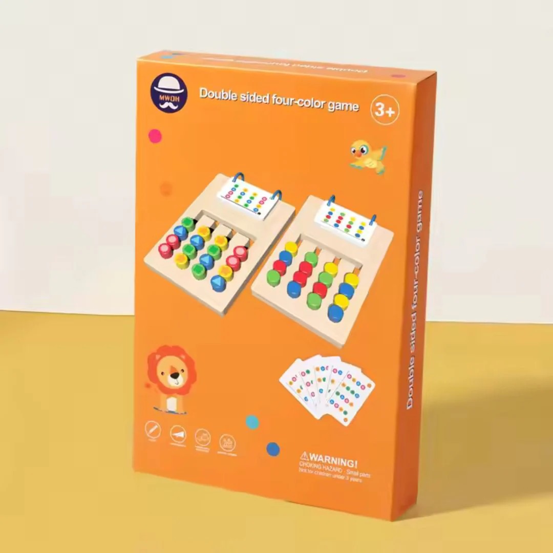 Montessori Colors & Shapes Learning Game