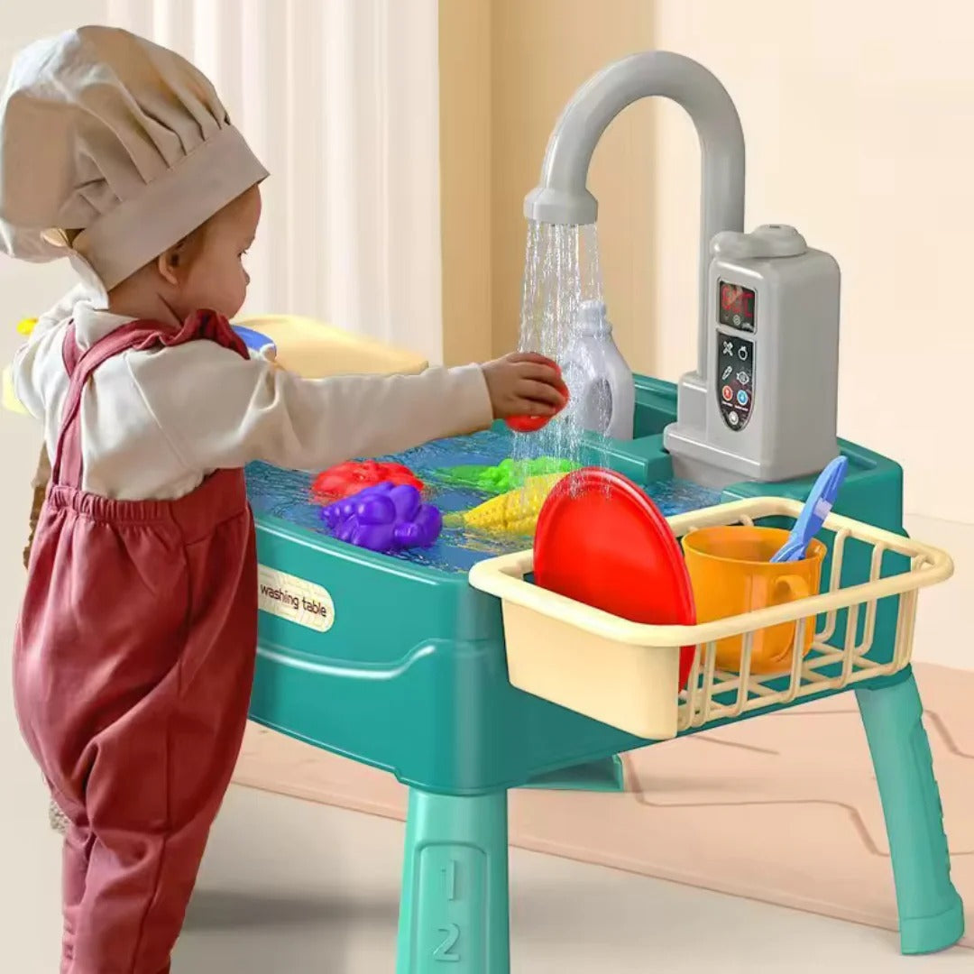AquaChef – Play kitchen with real faucet for little chefs