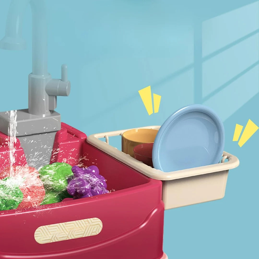 AquaChef – Play kitchen with real faucet for little chefs