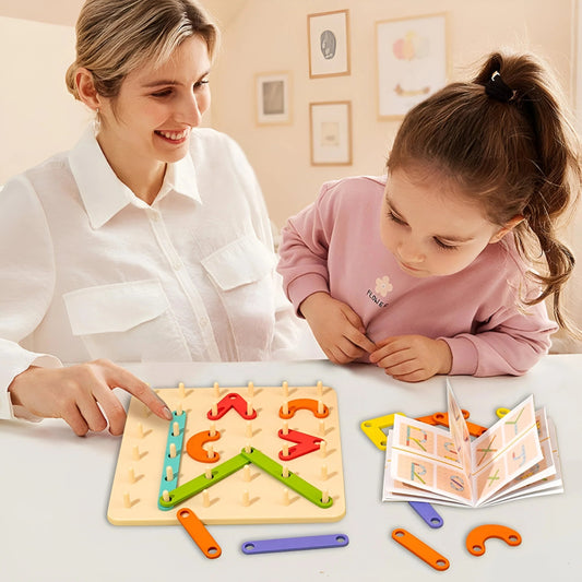 Creative Montessori Wooden Puzzle with Hammer