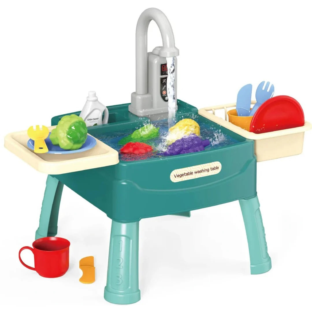 AquaChef – Play kitchen with real faucet for little chefs