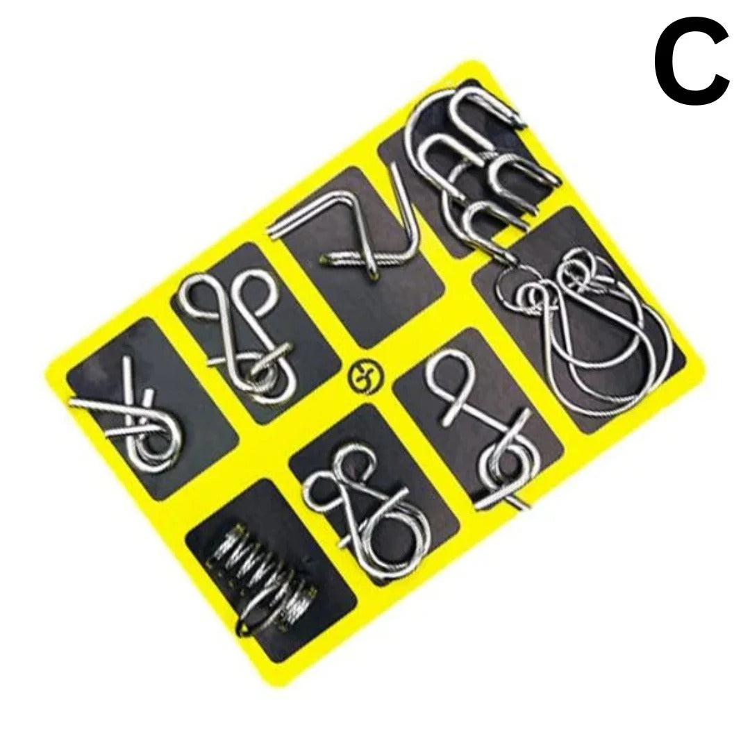 Think & Twist Rings - Educational Coordination Game for Kids