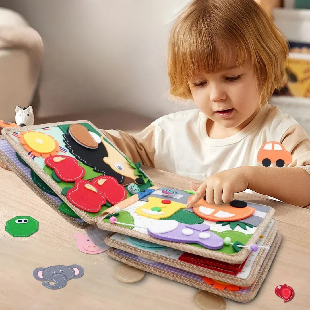 Sensory Giraffe Learning Book