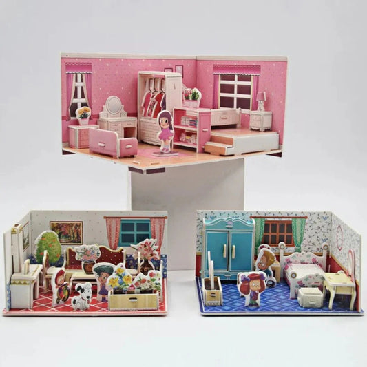 3D Puzzle - Building & Discovering