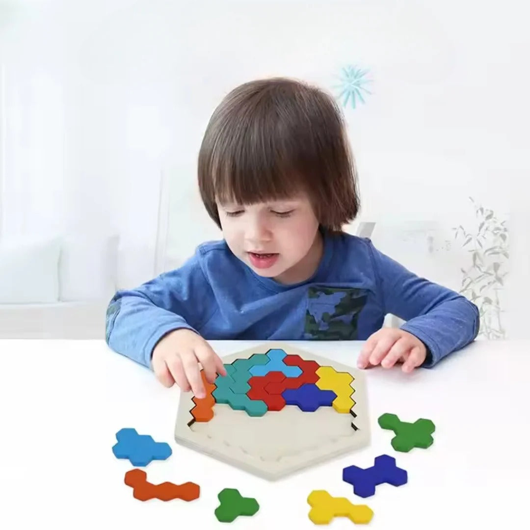 3D Colors and Shapes Puzzle