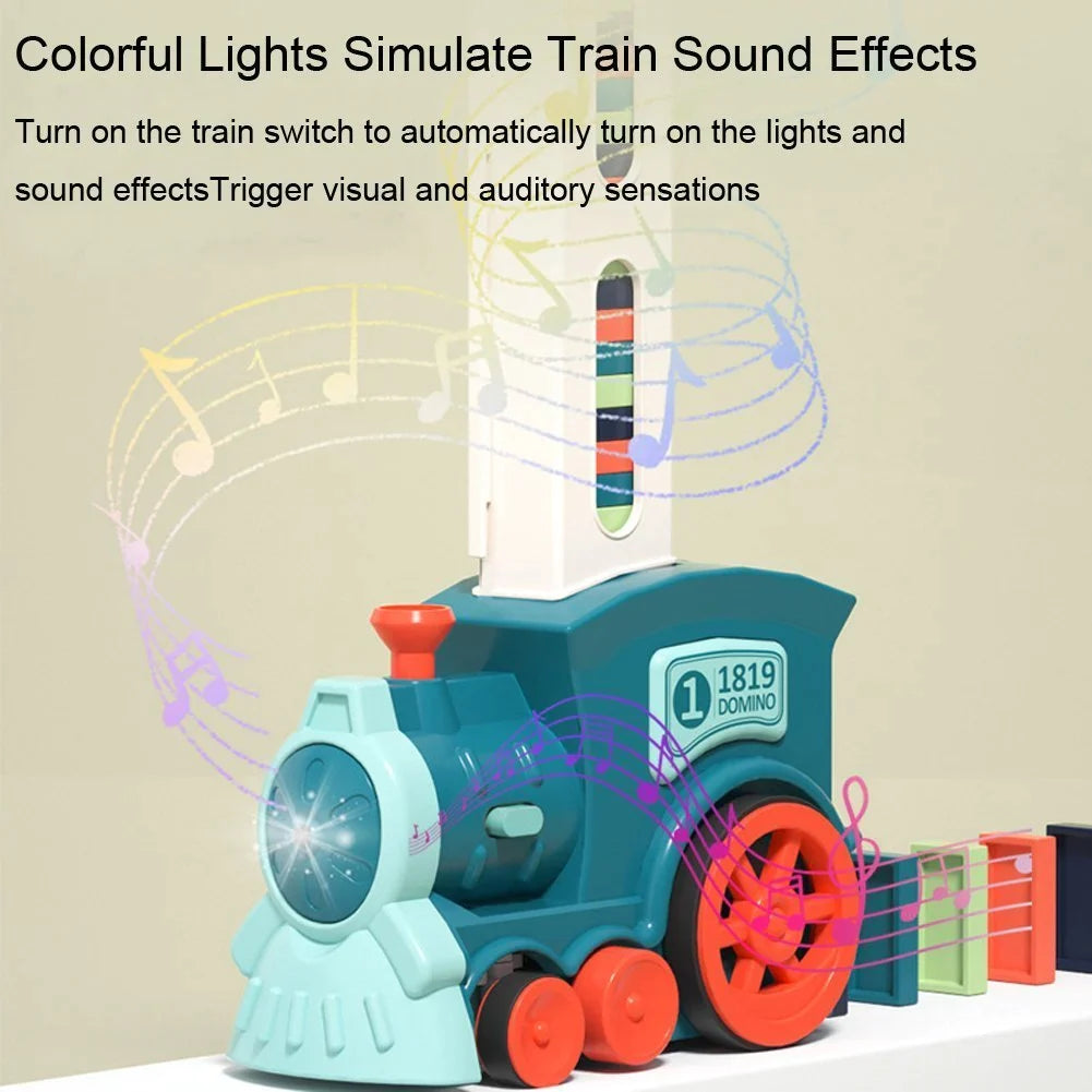 Automatic Domino Train